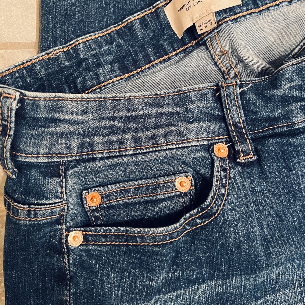French Connection Dark Blue Denim Jeans
